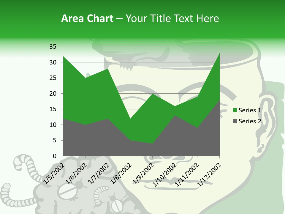 Human Face Brain PowerPoint Template
