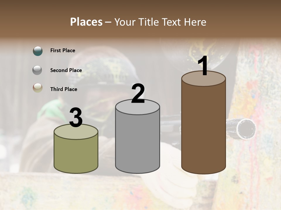 Game Shooting War PowerPoint Template