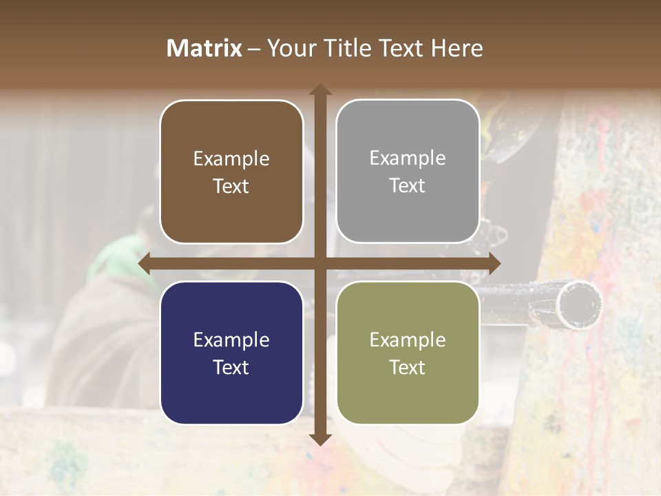 Game Shooting War PowerPoint Template
