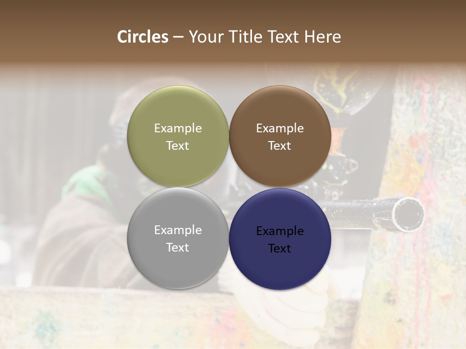 Game Shooting War PowerPoint Template