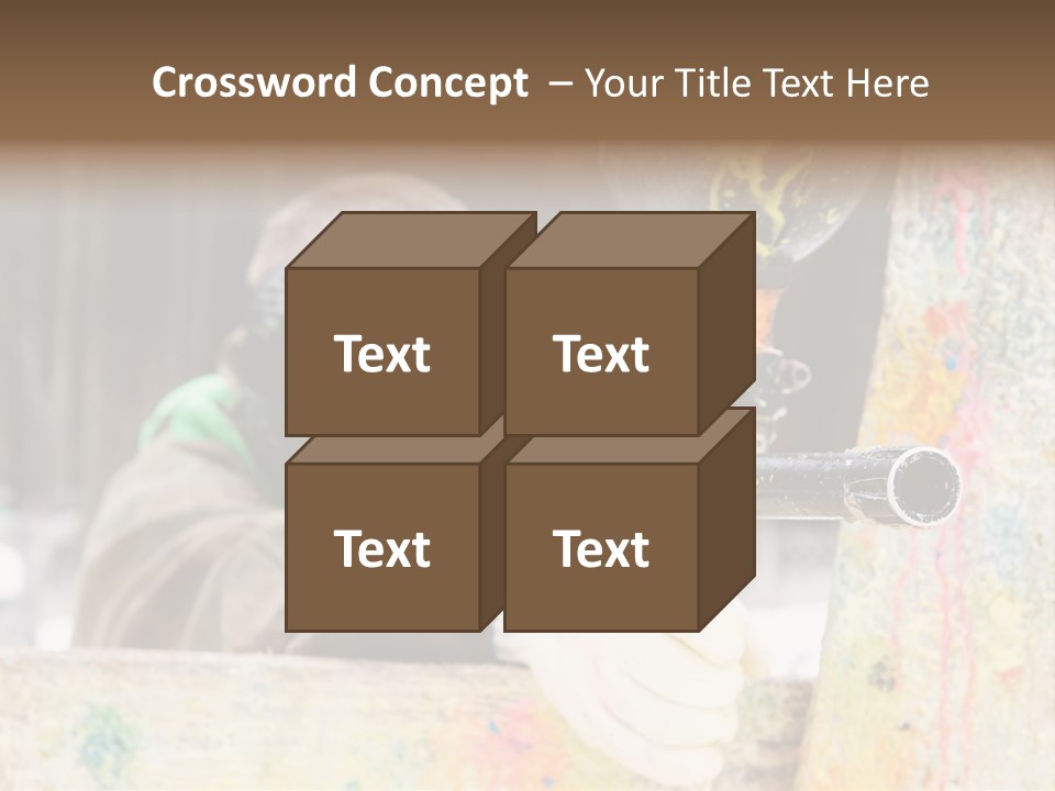 Game Shooting War PowerPoint Template