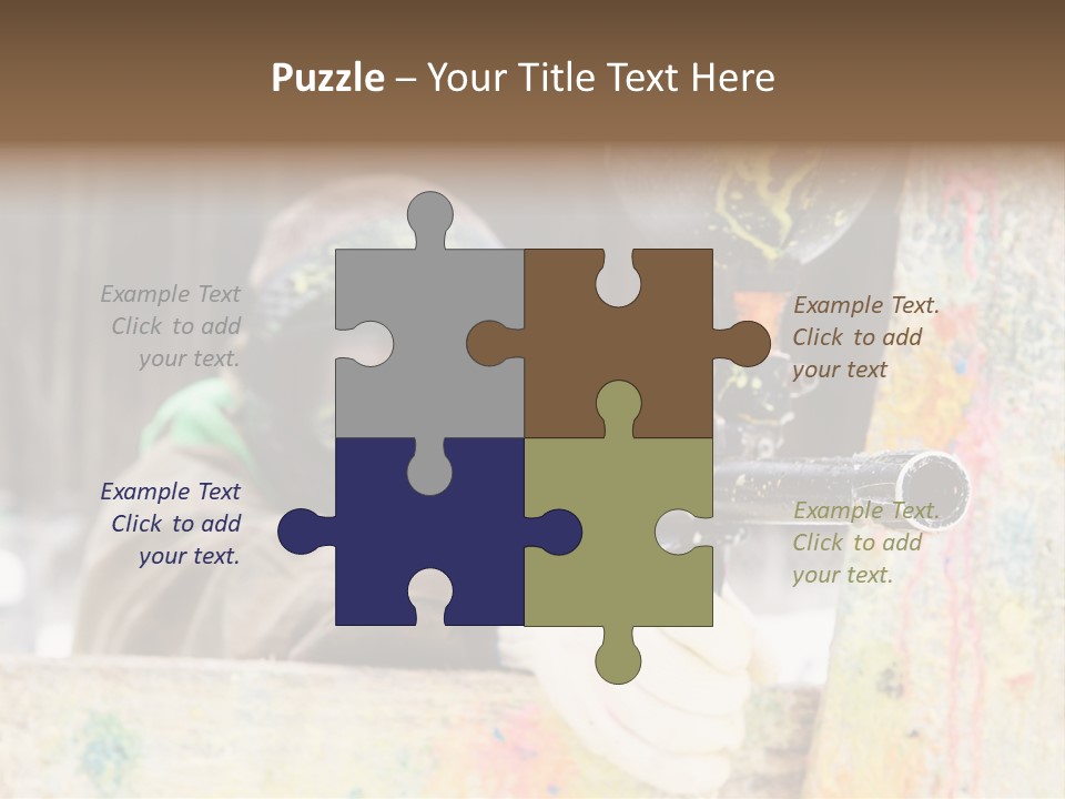 Game Shooting War PowerPoint Template