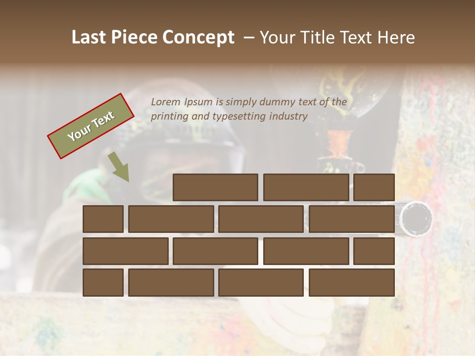 Game Shooting War PowerPoint Template