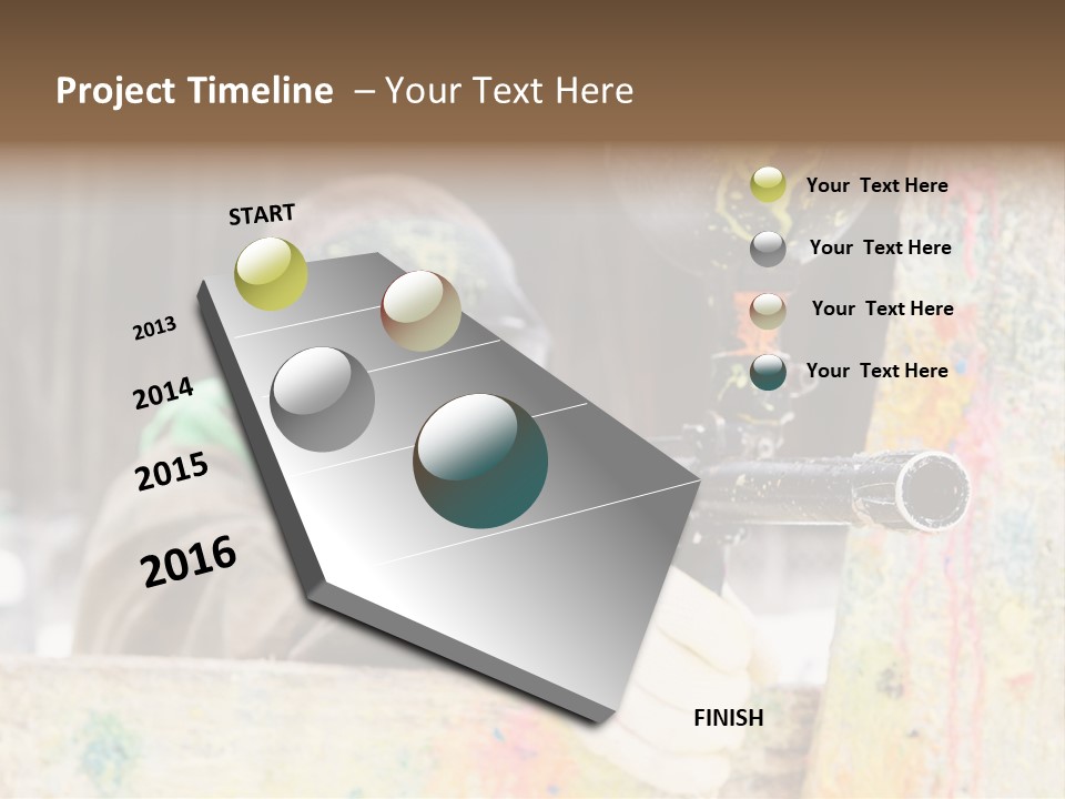 Game Shooting War PowerPoint Template