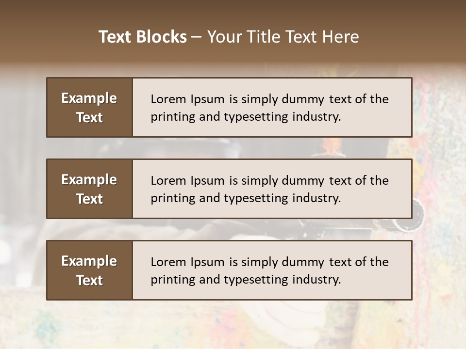 Game Shooting War PowerPoint Template