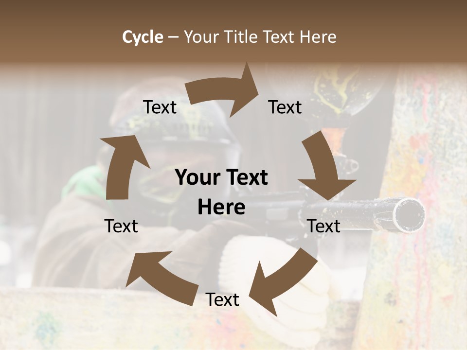 Game Shooting War PowerPoint Template