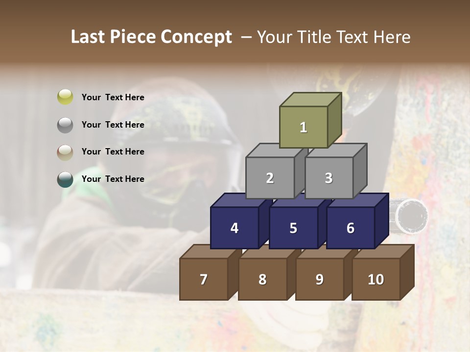 Game Shooting War PowerPoint Template