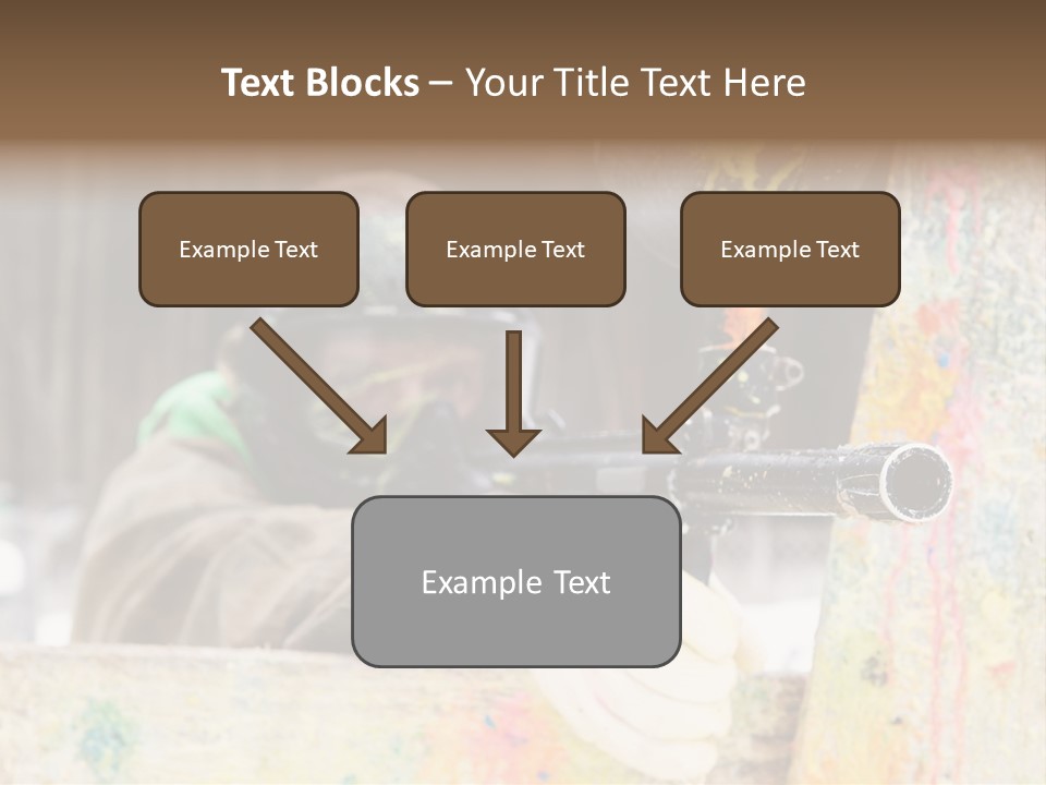 Game Shooting War PowerPoint Template