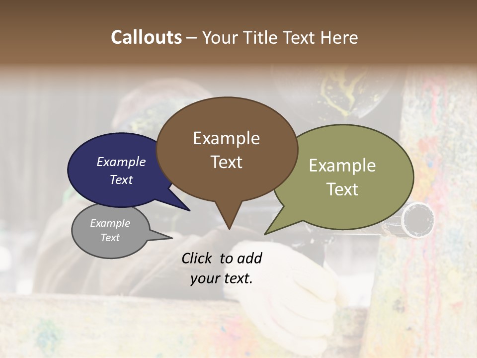 Game Shooting War PowerPoint Template