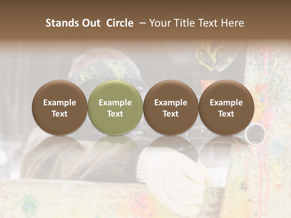 Game Shooting War PowerPoint Template