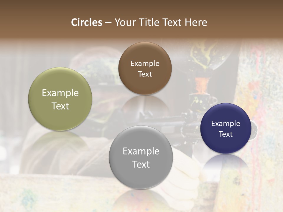Game Shooting War PowerPoint Template