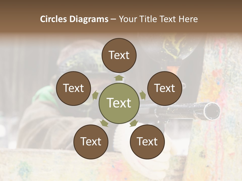 Game Shooting War PowerPoint Template