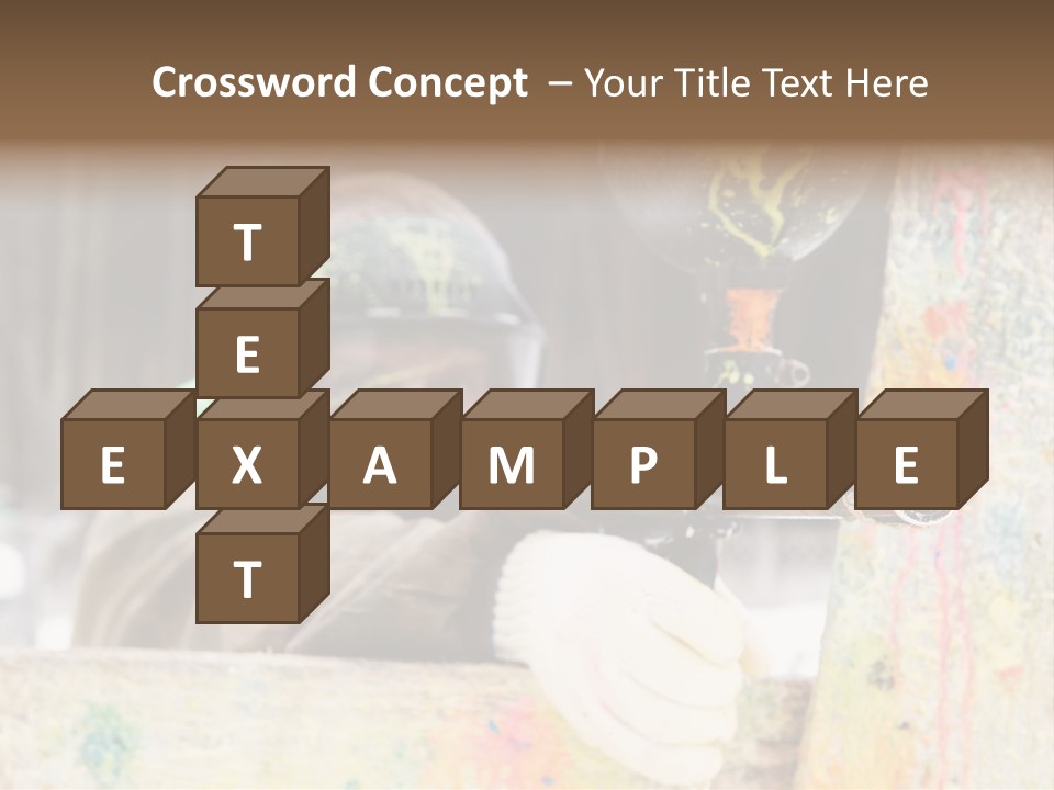 Game Shooting War PowerPoint Template