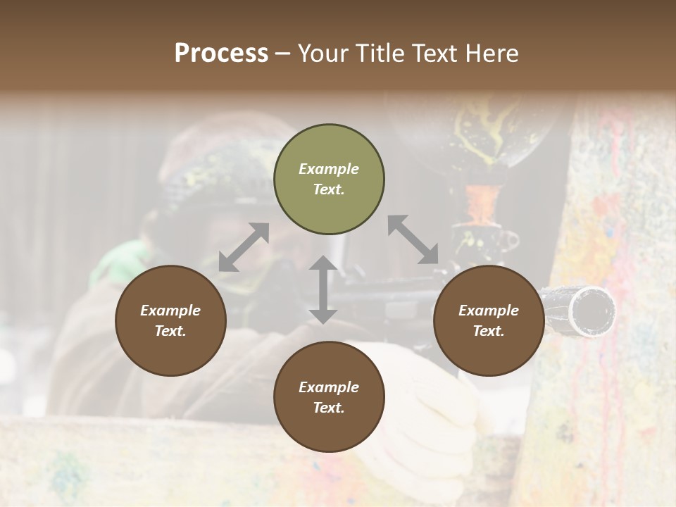 Game Shooting War PowerPoint Template