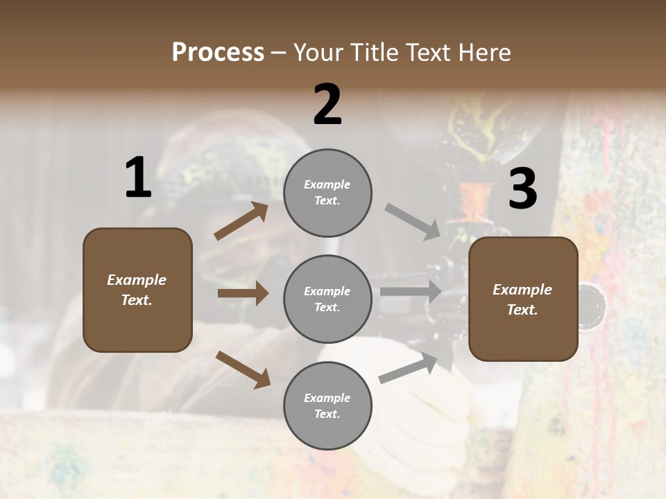 Game Shooting War PowerPoint Template