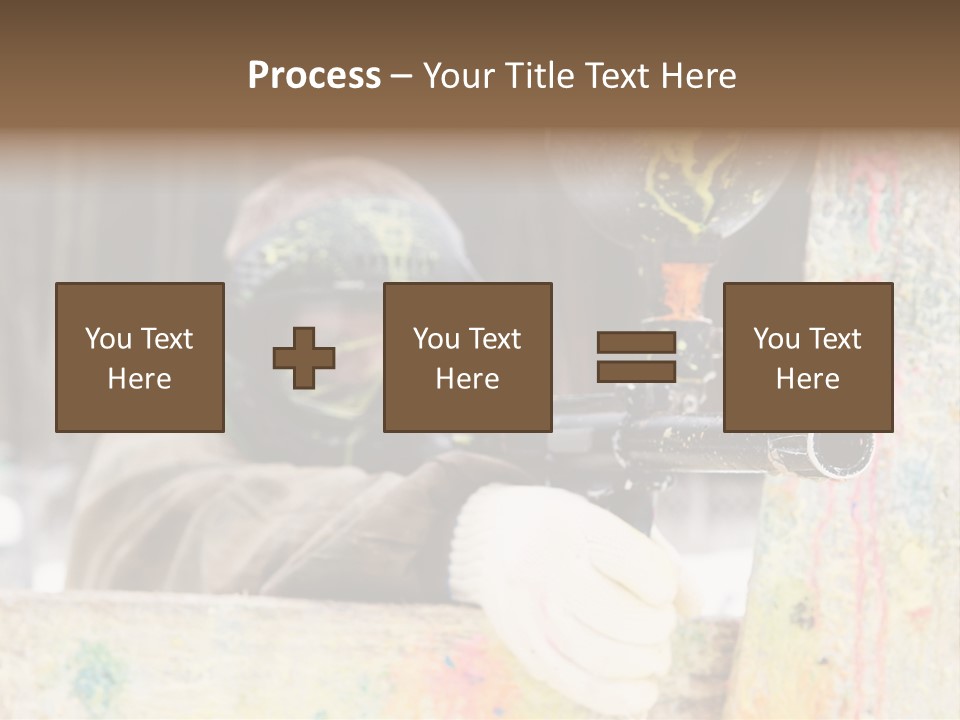 Game Shooting War PowerPoint Template