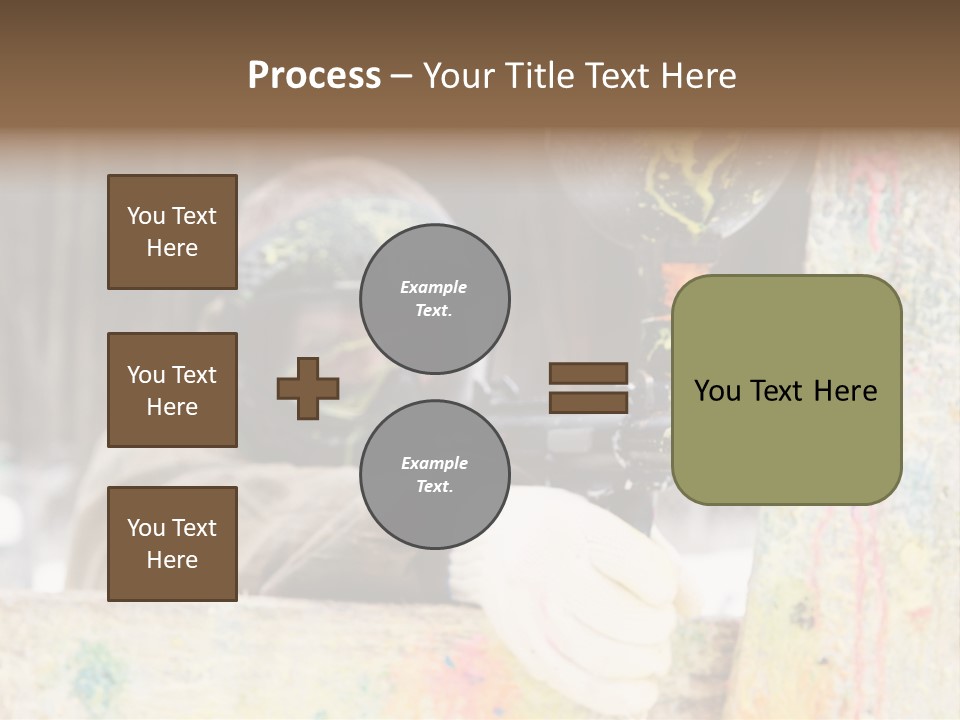 Game Shooting War PowerPoint Template