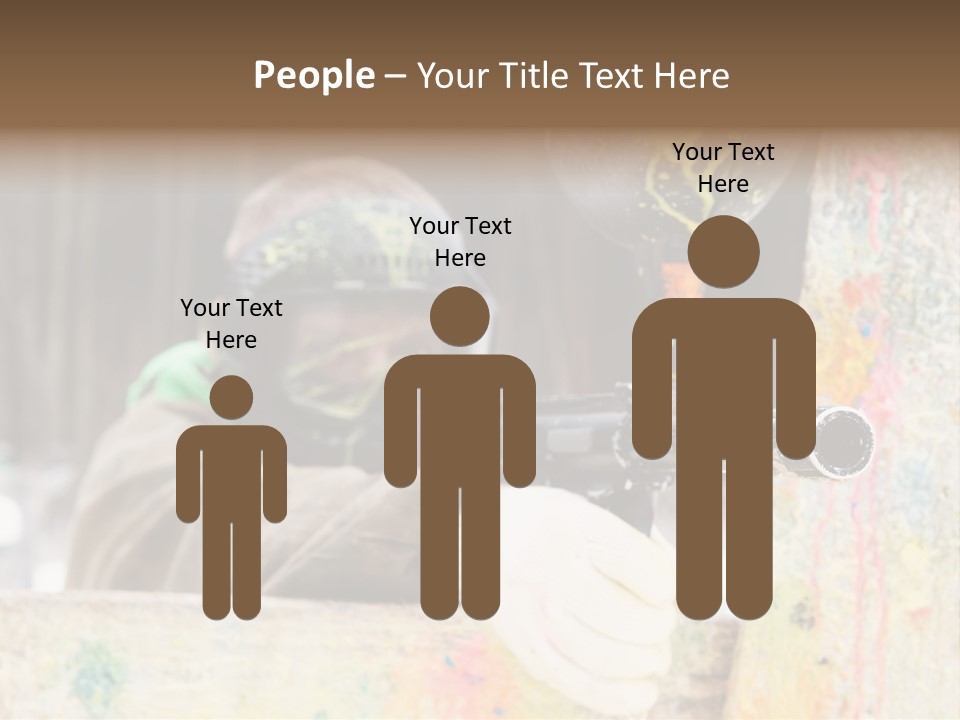 Game Shooting War PowerPoint Template