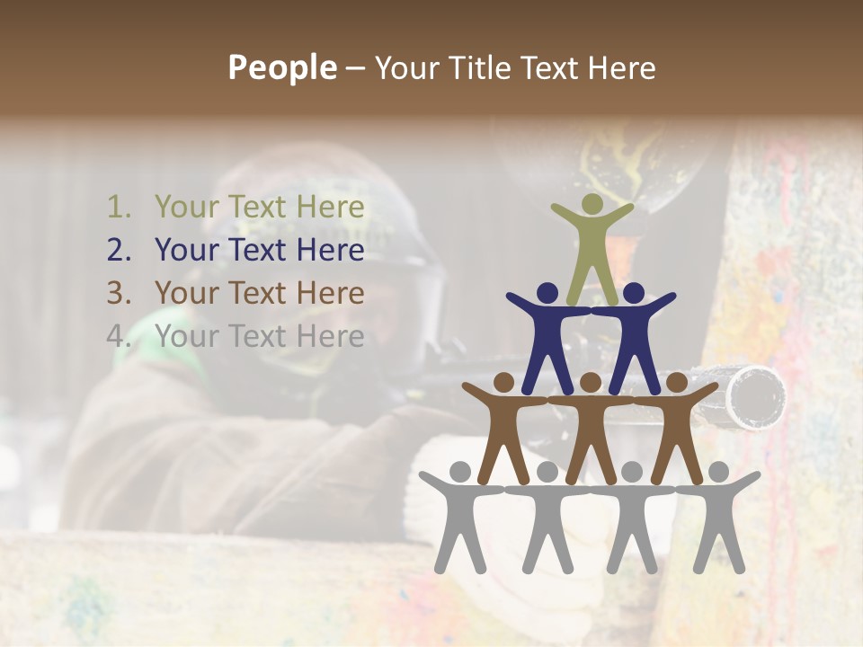 Game Shooting War PowerPoint Template