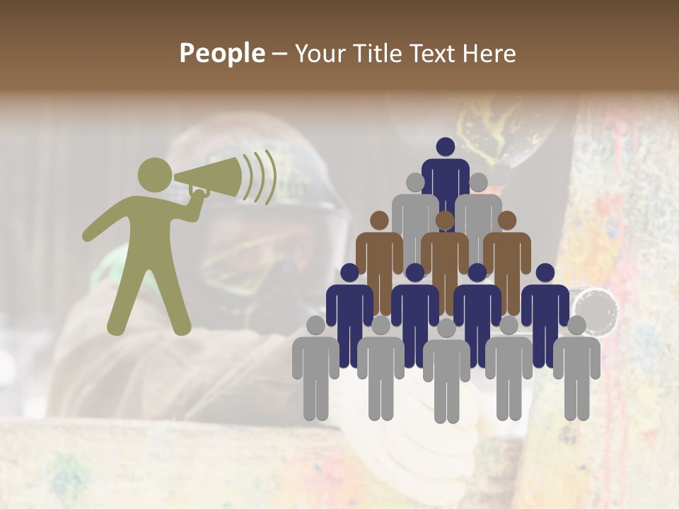 Game Shooting War PowerPoint Template