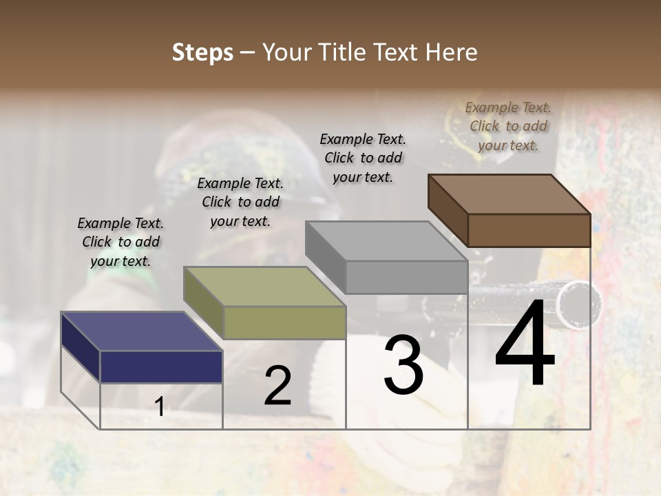 Game Shooting War PowerPoint Template