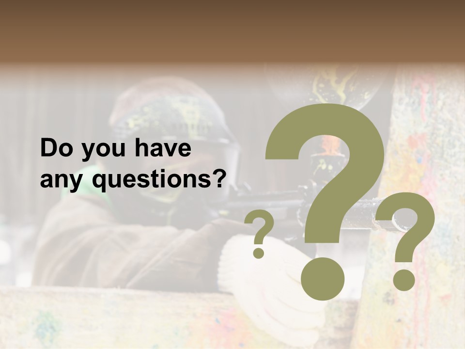 Game Shooting War PowerPoint Template