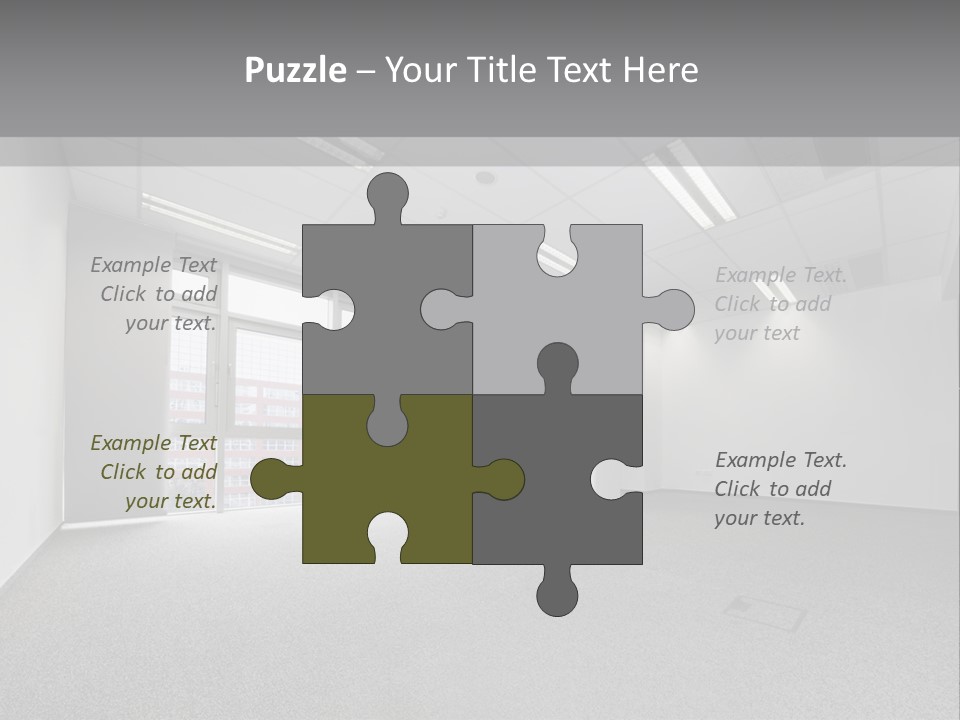 Modern Interior Horizontal PowerPoint Template