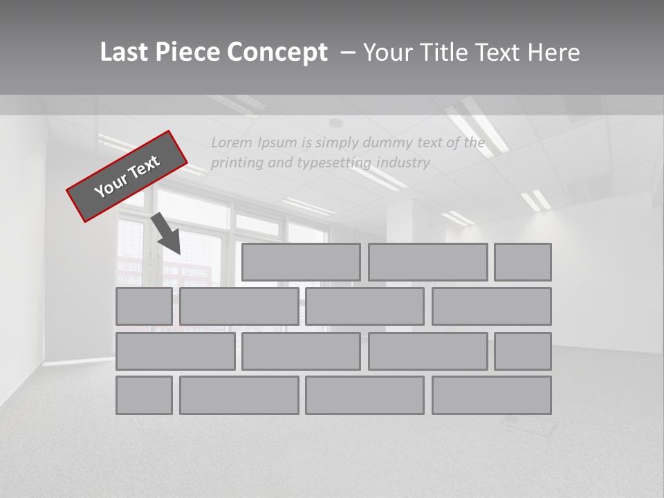 Modern Interior Horizontal PowerPoint Template