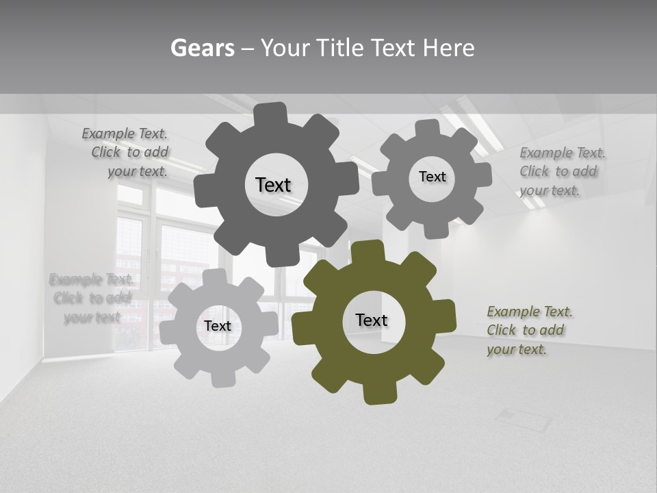 Modern Interior Horizontal PowerPoint Template