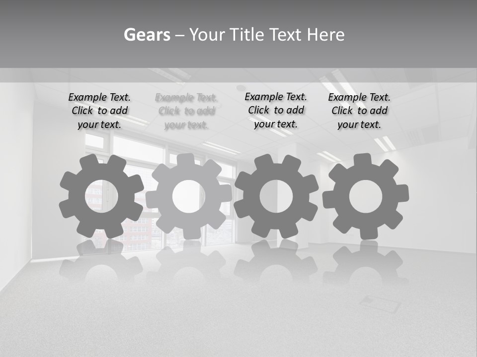 Modern Interior Horizontal PowerPoint Template