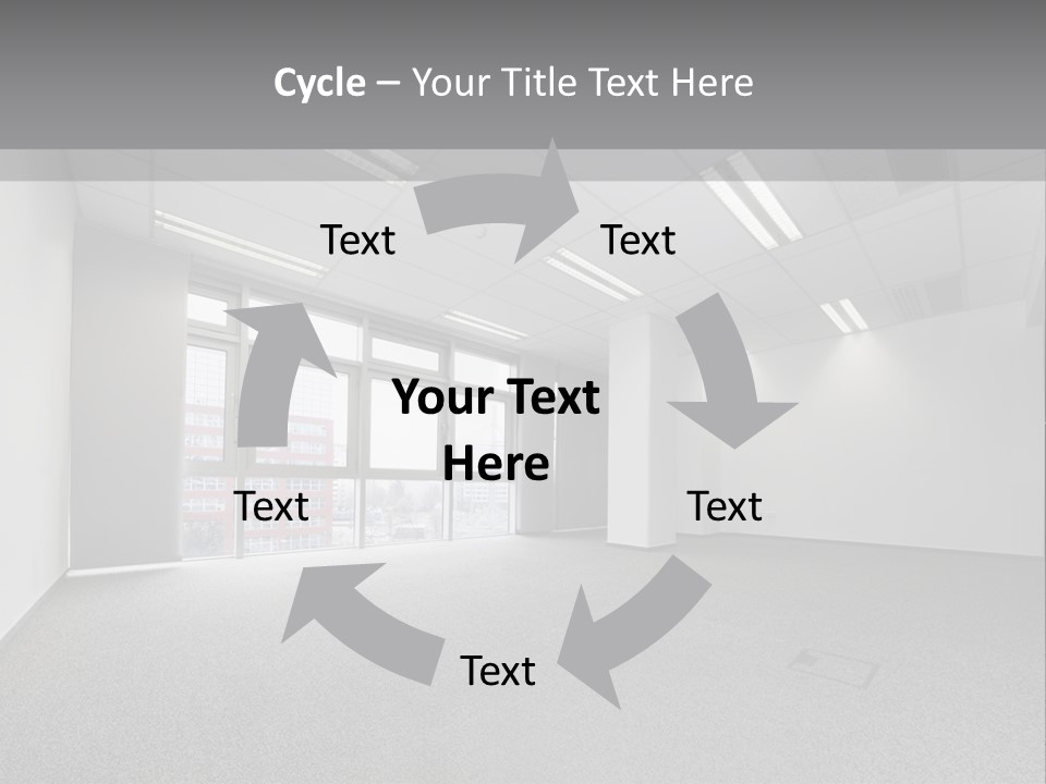Modern Interior Horizontal PowerPoint Template