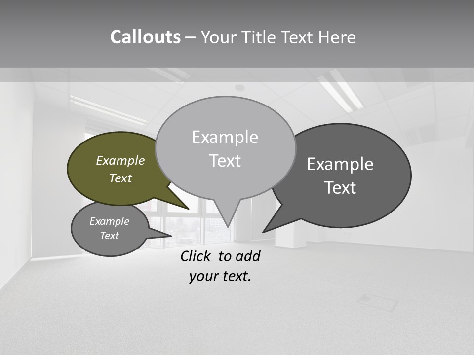 Modern Interior Horizontal PowerPoint Template