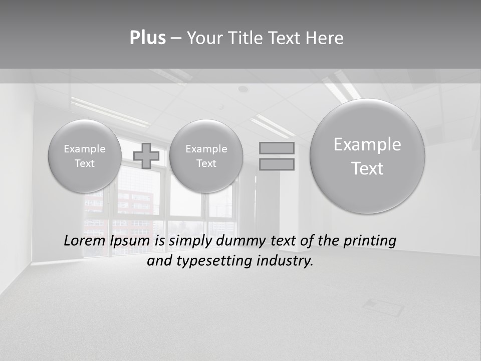 Modern Interior Horizontal PowerPoint Template
