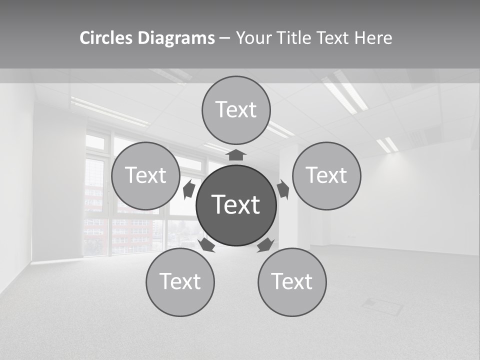 Modern Interior Horizontal PowerPoint Template