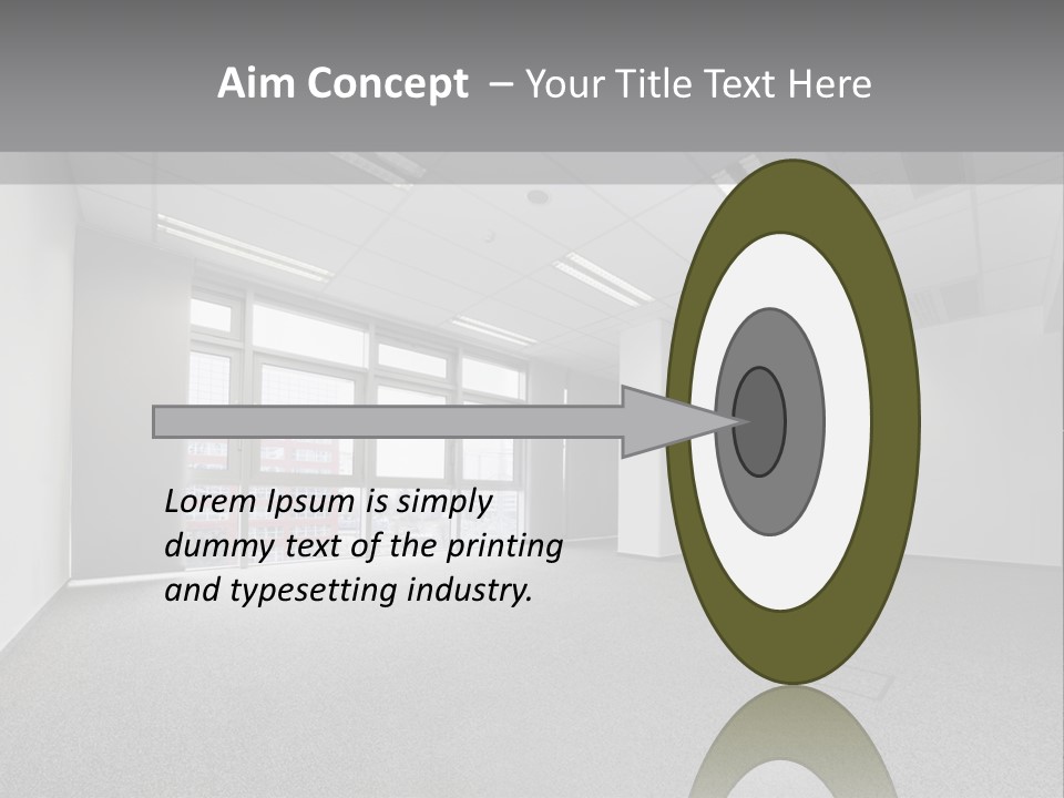 Modern Interior Horizontal PowerPoint Template