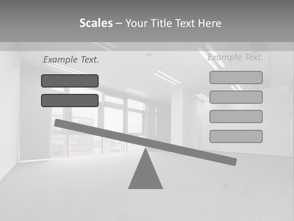 Modern Interior Horizontal PowerPoint Template