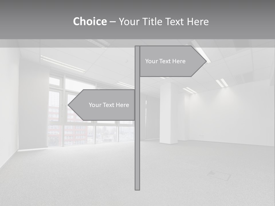 Modern Interior Horizontal PowerPoint Template
