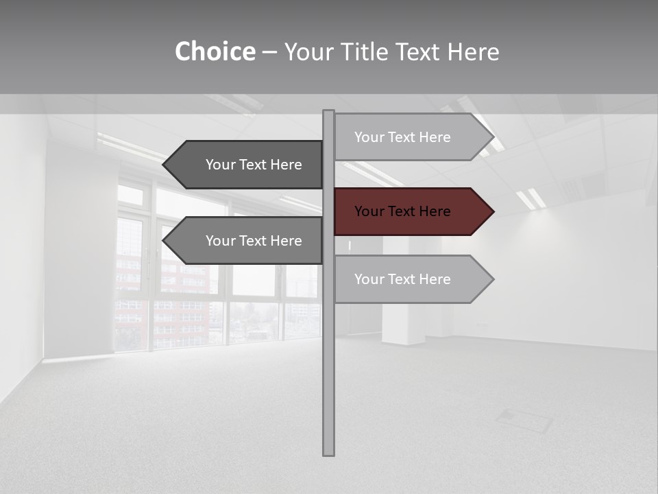 Modern Interior Horizontal PowerPoint Template