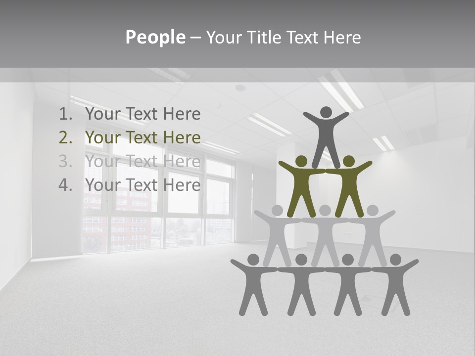 Modern Interior Horizontal PowerPoint Template