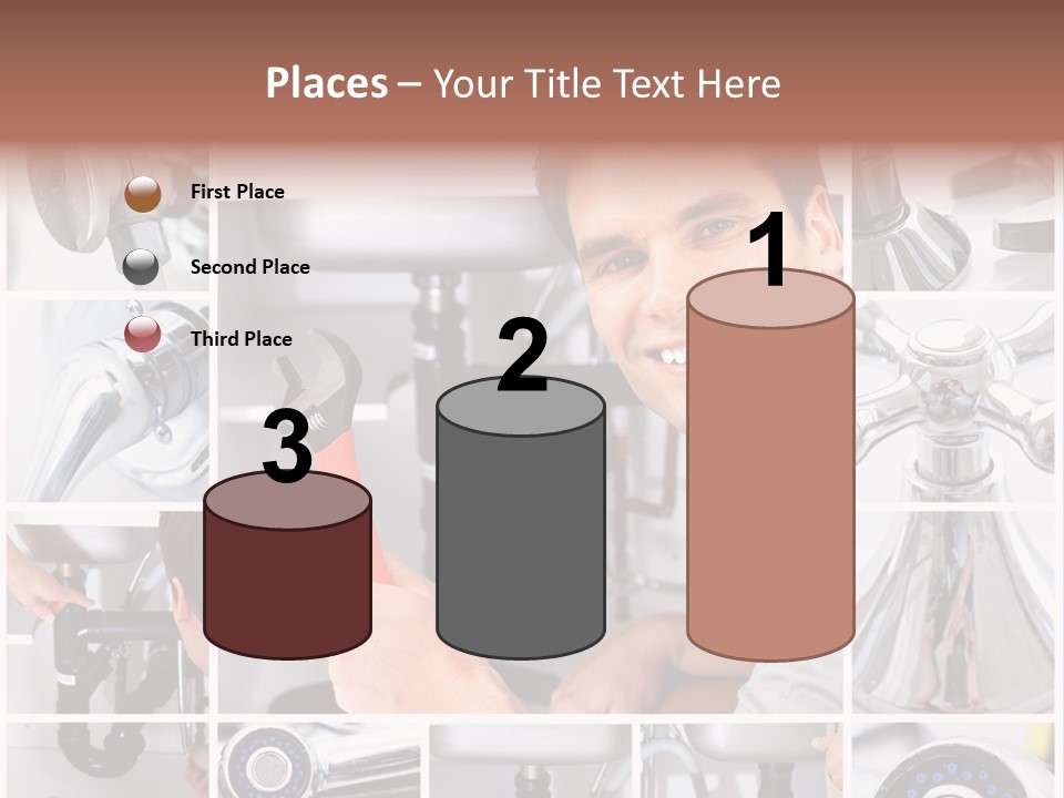 Adjustable Tool Person PowerPoint Template