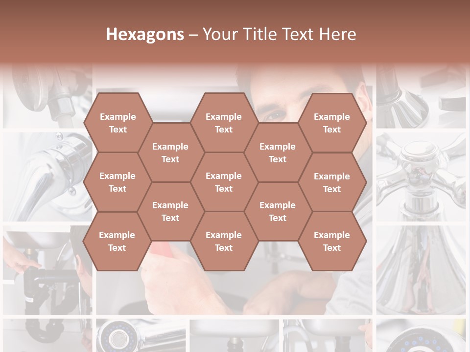 Adjustable Tool Person PowerPoint Template