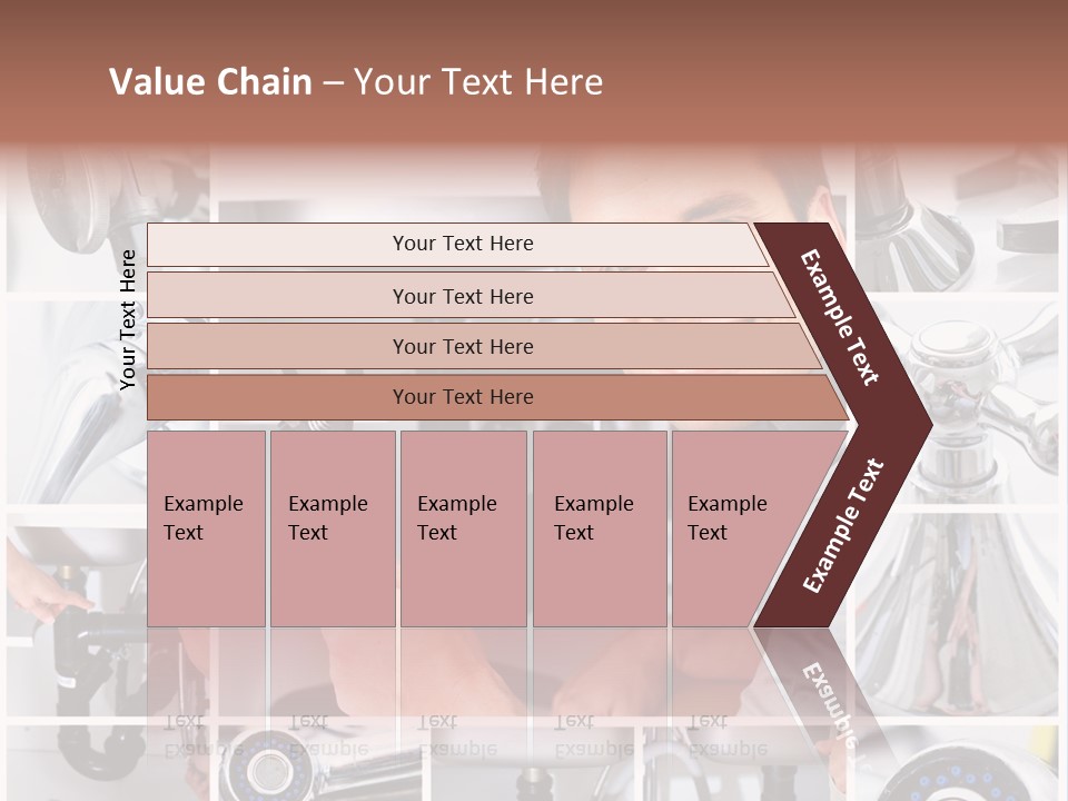 Adjustable Tool Person PowerPoint Template