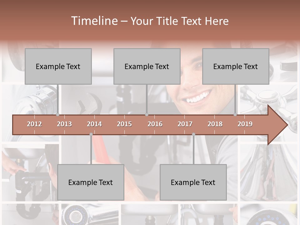 Adjustable Tool Person PowerPoint Template