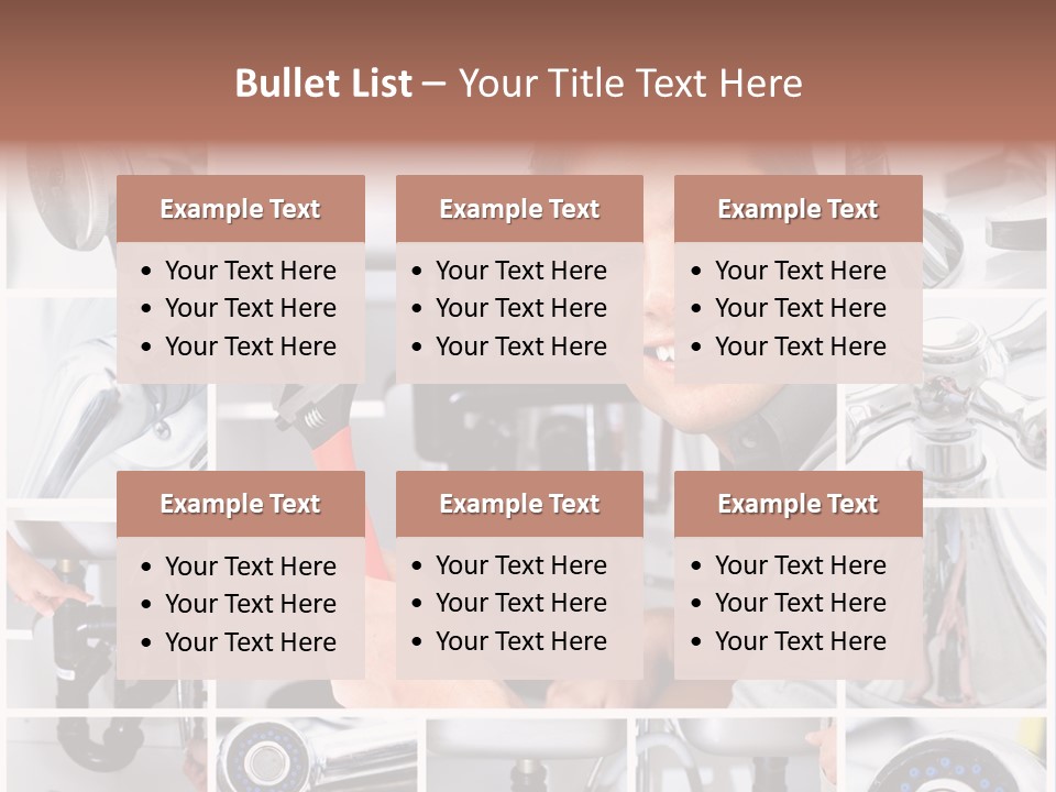 Adjustable Tool Person PowerPoint Template