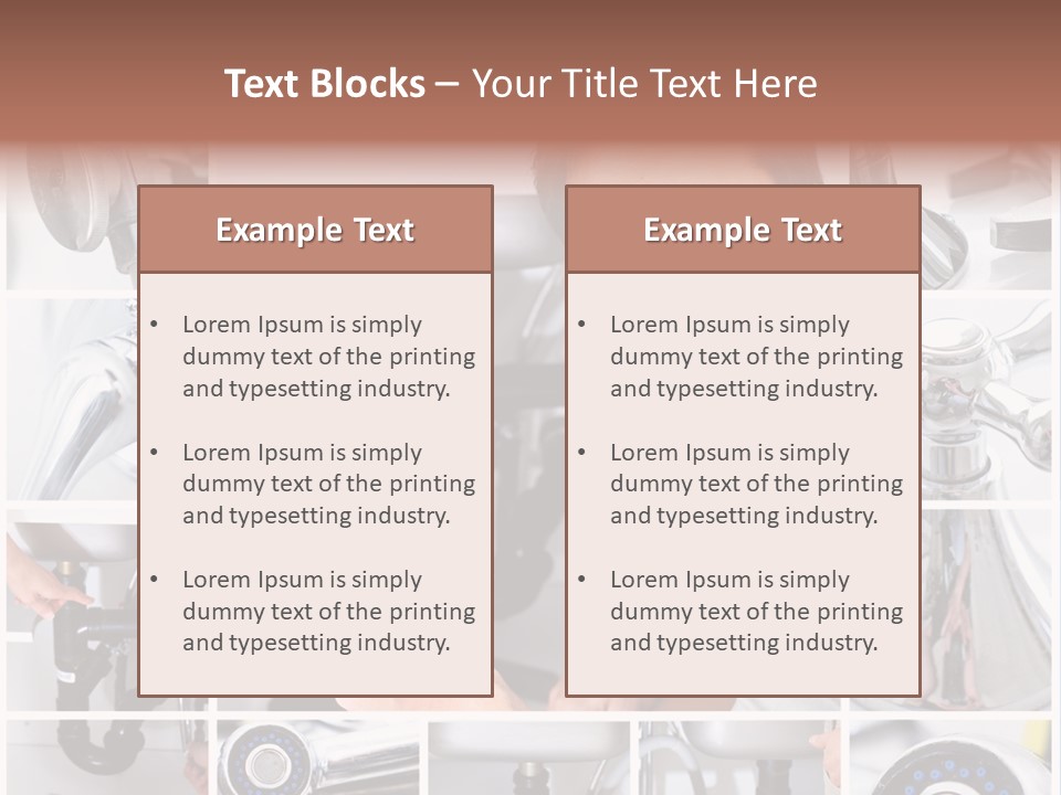 Adjustable Tool Person PowerPoint Template