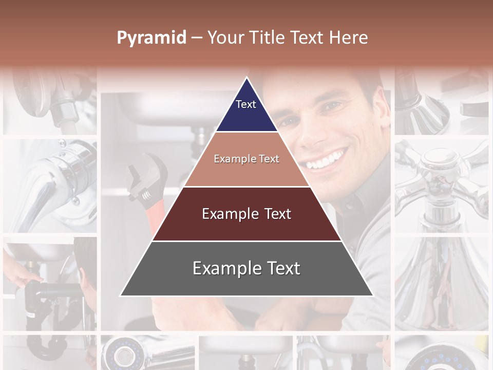 Adjustable Tool Person PowerPoint Template