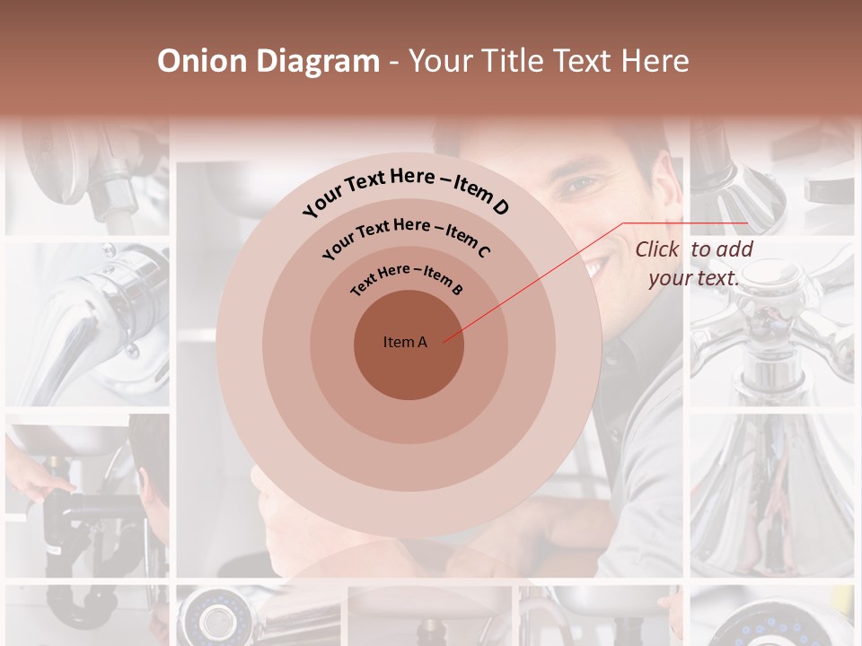 Adjustable Tool Person PowerPoint Template