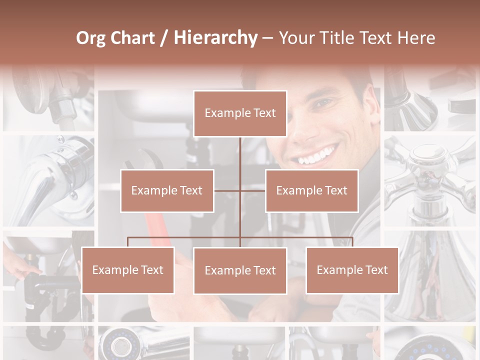 Adjustable Tool Person PowerPoint Template