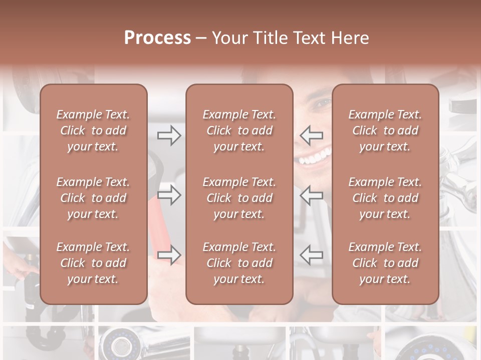 Adjustable Tool Person PowerPoint Template