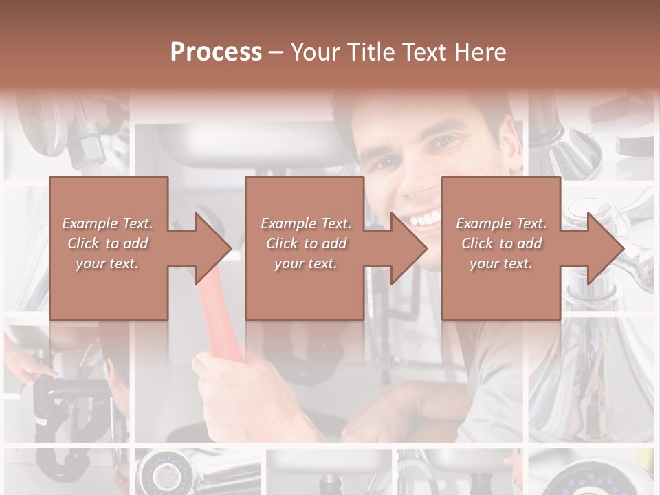 Adjustable Tool Person PowerPoint Template